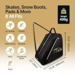 TTolbi Lightweight Waterproof Skate Backpack for All Skates