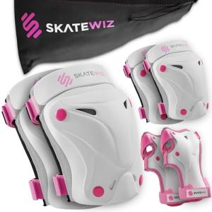 SkateWiz Adult Knee and Elbow Pads - Size L