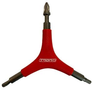 TronX Pro Inline Roller Hockey Skate Tool - Red
