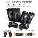 Adult Protective Gear: Knee, Elbow, Wrist Pads