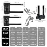 Adult Protective Gear: Knee, Elbow, Wrist Pads