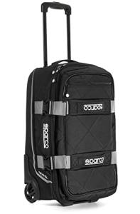 Sparco Rolling Gear Bag with Zipper Closure