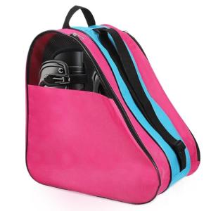 Stylish Roller Skate Backpack for Boys - Pink Blue
