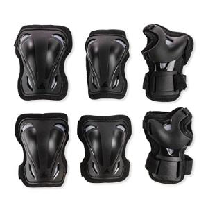 Rollerblade Adult Skate Gear 3 Protector Set, Black