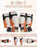 OutdoorMaster Knee, Elbow and Wrist Pads Set