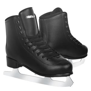 WELLWON Lace-Up Figure Ice Skates for All