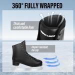 WELLWON Lace-Up Figure Ice Skates for All