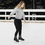 WELLWON Lace-Up Figure Ice Skates for All