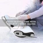 WELLWON Lace-Up Figure Ice Skates for All