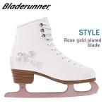 Women's Bladerunner Ice Diva Figure Skates - White/Rose Gold
