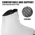 MammyGol Classic Ice Figure Skates for Women