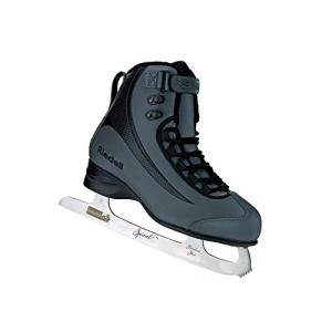 Riedell Soar Ice Skates - Unisex Onyx, Size 10