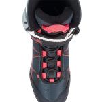 K2 Ice Alexis Recreational Ice Skates, Gray Pink