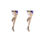 Kami-So Plush Ice Skating Tights for Women