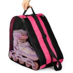 TOPZEA 2 Pack Roller Skate Bags, Oxford Cloth Ice Skates Storage Bag with Adjustable Shoulder Strap, Figure Skating Shoes Carry Bags Roller Blade Container, Roller Skate Accessories for Women Men Kids