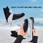 Adjustable Black Ice Skate Blade Covers