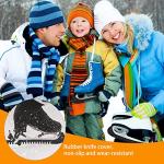 Adjustable Black Ice Skate Blade Covers