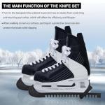 Adjustable Black Ice Skate Blade Covers