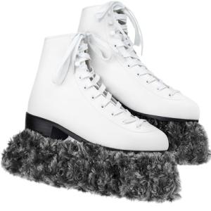 Gemscream Fuzzy Ice Skate Guards for All Sizes