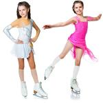 Satinior 6 Pairs High Knee Skating Socks