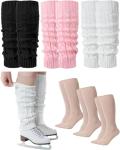 Chuarry 6 Pairs Women’s Skating Leg Warmers