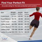 CRS Cross Padded Skating Shorts for Impact Protection