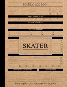 Roller Skating Log Book for Skaters and Coaches