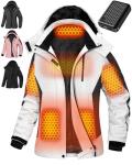 Women's Heated Jacket with Battery Pack for Cold Weather