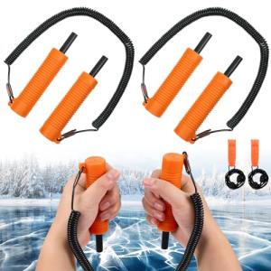 Gisafai Ice Safety Picks and Whistle Kit