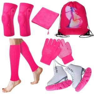 Soulchen Pink Figure Skating Accessory Set for Girls