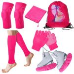 Soulchen Pink Figure Skating Accessory Set for Girls
