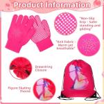 Soulchen Pink Figure Skating Accessory Set for Girls