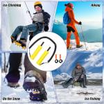 Gisafai 4 Pcs Ice Safety Picks and Whistle