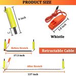 Huntury Retractable Ice Safety Picks with Lanyard