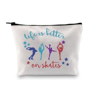 Ice Skate Makeup Bag - Perfect Gift for Skaters