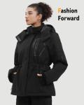 Women's Heated Jacket with Battery Pack for Winter