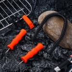 Retractable Ice Picks with Whistle for Skating