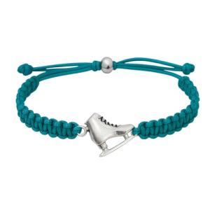 Infinity Collection Ice Skating Charm Bracelet