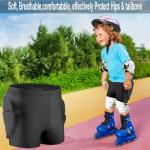 3D Hip Protective Pads for Skating Pants