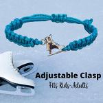 Infinity Collection Ice Skating Charm Bracelet