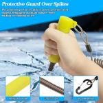 Retractable Ice Fishing Safety Picks with Lanyard