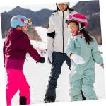 Warm Rhinestone Ice Skating Gloves for Adults