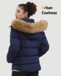 Heated Women's Puffy Jacket for Cold Weather