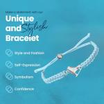 Infinity Figure Skating Charm Bracelet - Blue