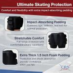 Extra Thick Padded Figure Skating Shorts for Safety