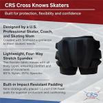 Extra Thick Padded Figure Skating Shorts for Safety