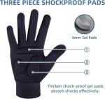 Padded Figure Skating Gloves for Women and Girls