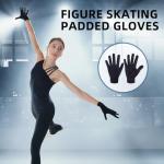 Padded Figure Skating Gloves for Women and Girls