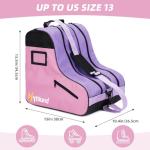 Hytiland Adjustable Roller Skate Bag - Purple