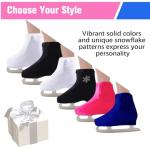 Velvet Waterproof Skate Boot Covers for Ice & Roller